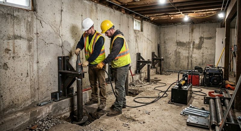 Basement Stabilization in Sumter, SC