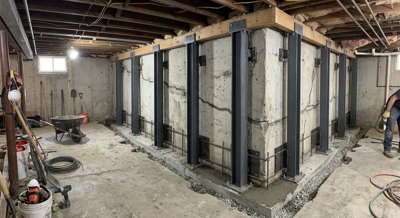 Basement Stabilization in Sumter, SC