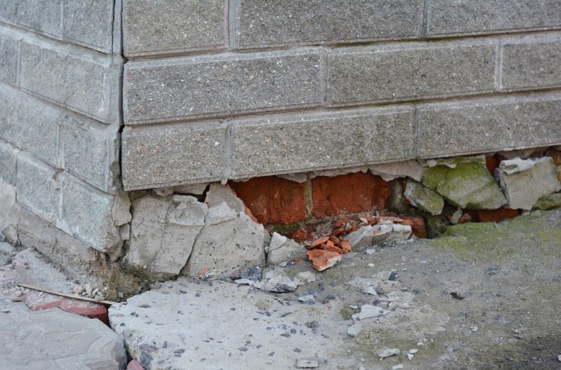 Cracked Foundation Repair in Bishopville, SC