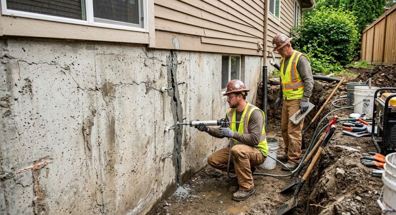 Cracked Foundation Repair in Sumter, SC