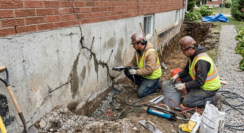 Cracked Foundation Repair in Turbeville, SC