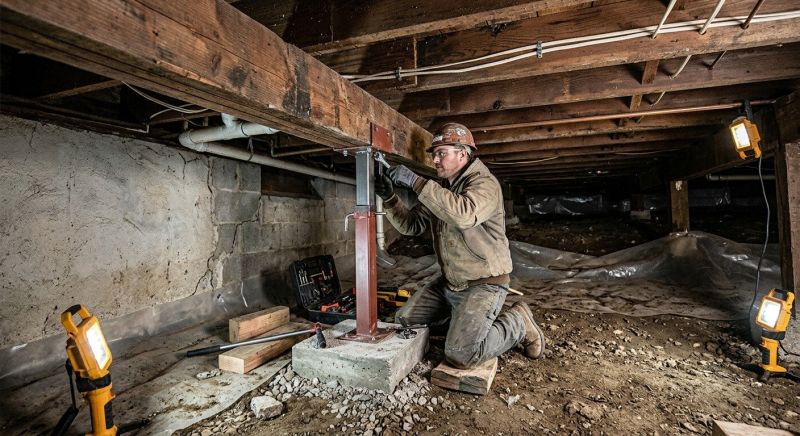 Crawlspace Foundation Repair in Bishopville, SC