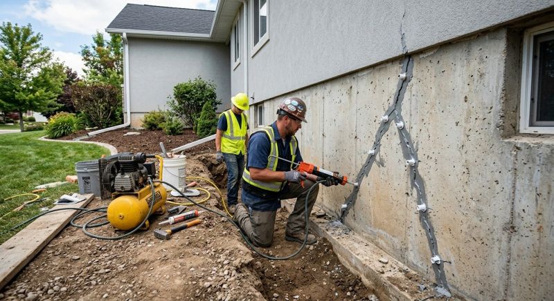 Exterior Foundation Repair in Sumter, SC