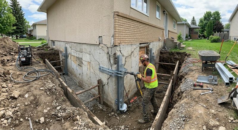 Exterior Foundation Repair in Sumter, SC
