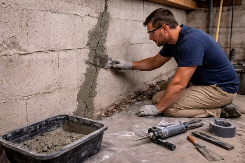 Foundation Crack Repair in Sumter, SC