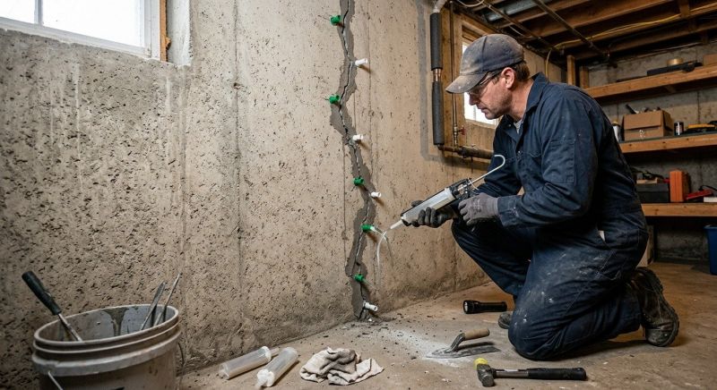 Foundation Crack Repair in Turbeville, SC