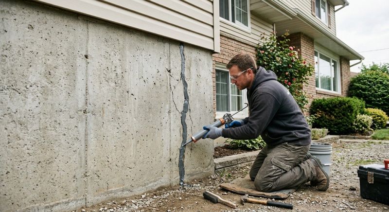 Foundation Crack Sealing in Sumter, SC