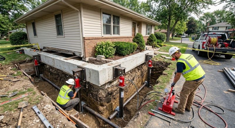 Foundation Jacking in Bishopville, SC