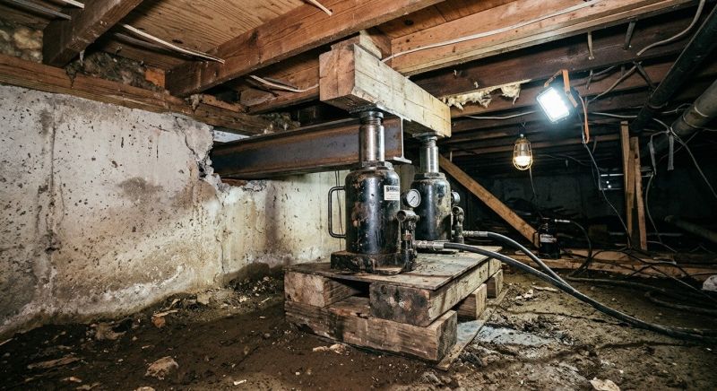 Foundation Jacking in Bishopville, SC