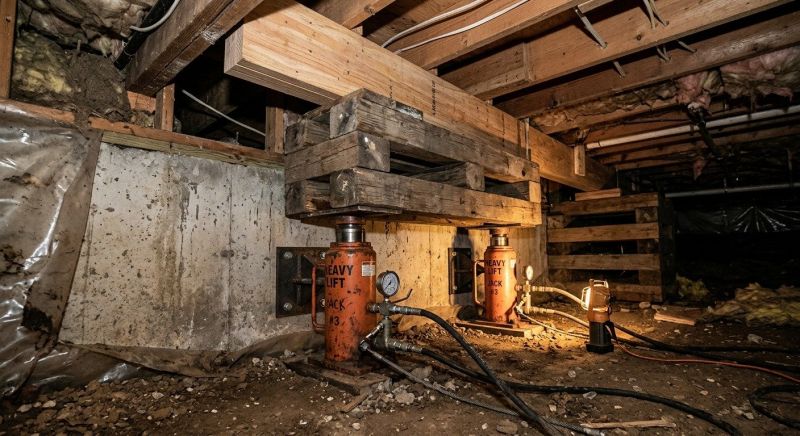 Foundation Jacking in Sumter, SC