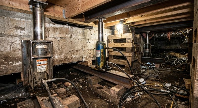 Foundation Jacking in Manning, SC