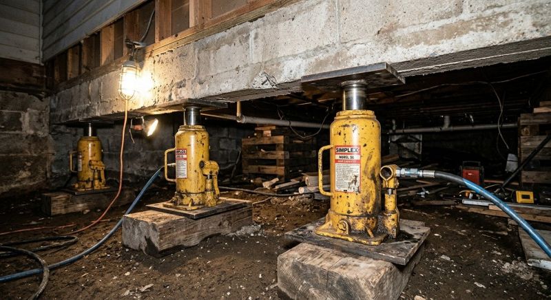 Foundation Jacking in Manning, SC