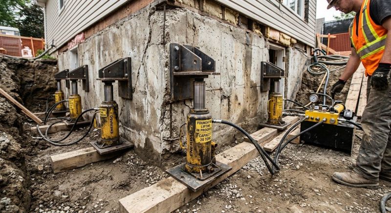 Foundation Jacking in Turbeville, SC