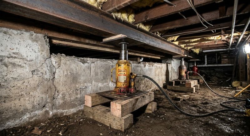 Foundation Jacking in Turbeville, SC