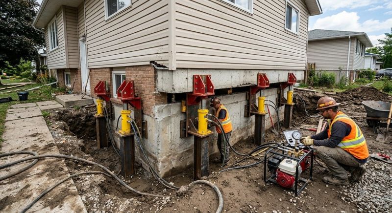 Foundation Lifting in Bishopville, SC