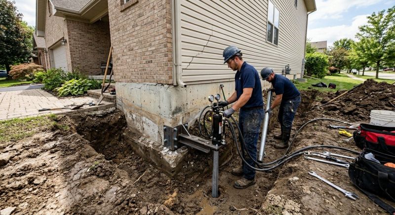 Foundation Settlement Repair in Sumter, SC