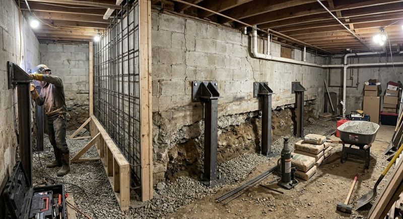 Foundation Strengthening in Sumter, SC