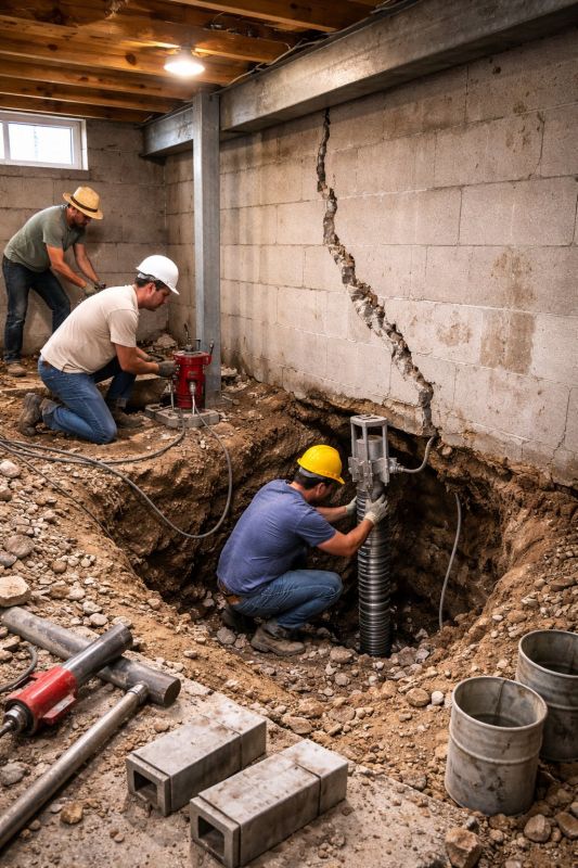 Foundation Structural Repair in Manning, SC