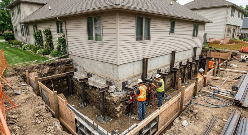 Foundation Underpinning in Sumter, SC