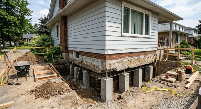 Foundation Underpinning in Sumter, SC