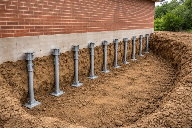 Helical Piers Installation in Sumter, SC