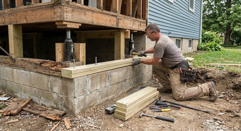 House Foundation Repair in Turbeville, SC