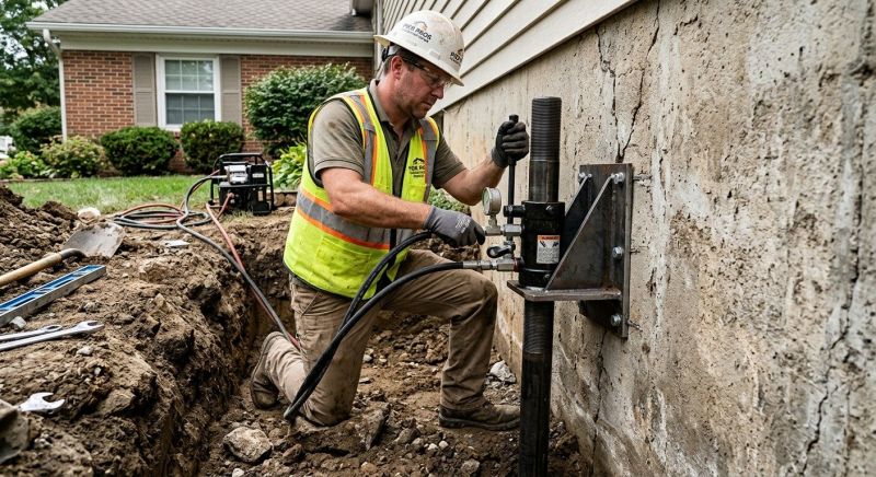 Settling Foundation Service in Bishopville, SC