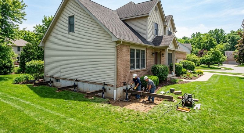 Settling Foundation Service in Bishopville, SC