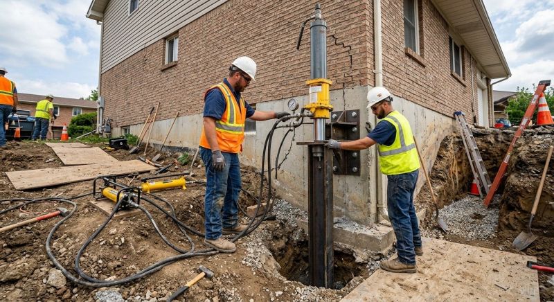 Settling Foundation Service in Turbeville, SC