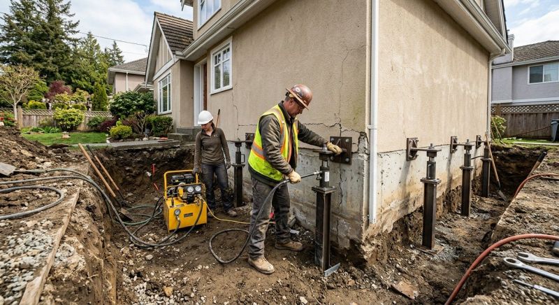 Sinking Foundation Repair in Sumter, SC