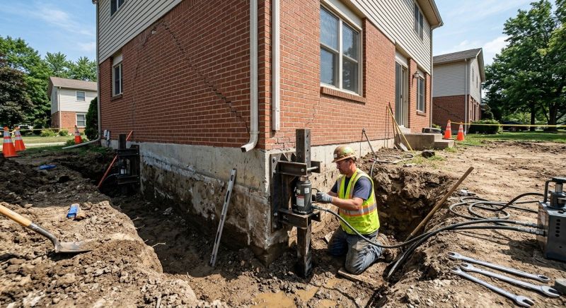 Sinking Foundation Repair in Sumter, SC