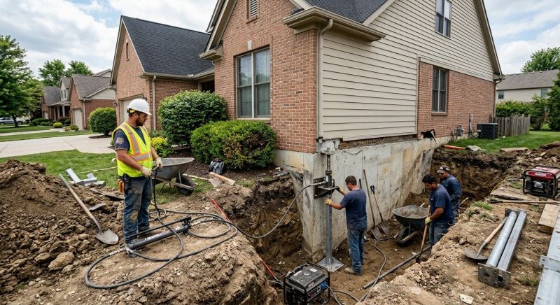 Sinking Foundation Repair in Sumter, SC