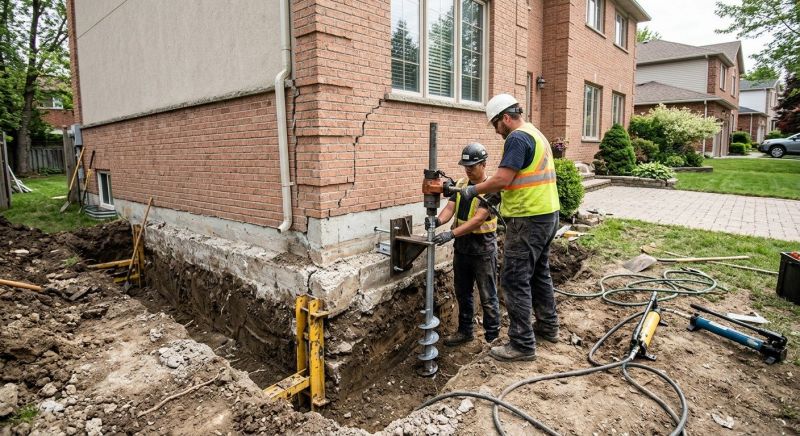 Sinking Foundation Repair in Manning, SC