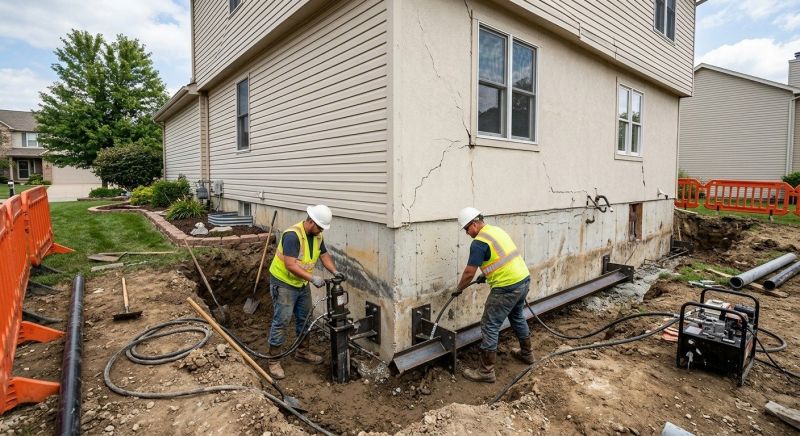Sinking Foundation Repair in Turbeville, SC
