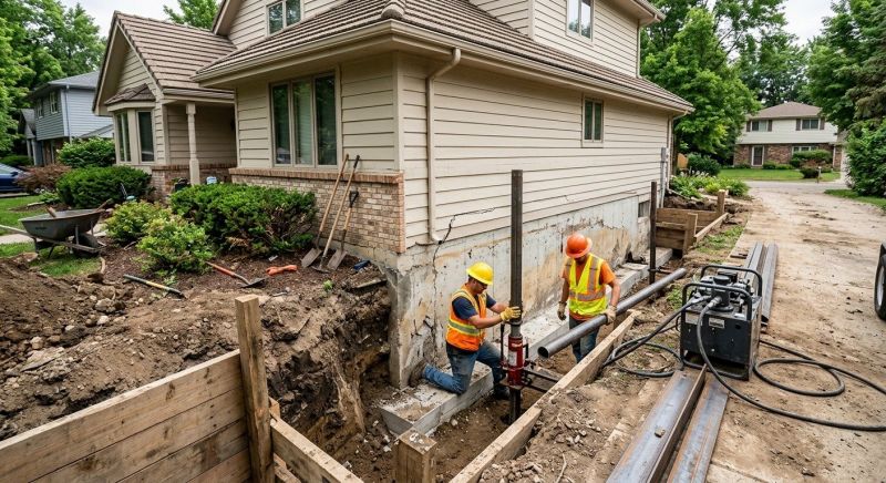 Slab Foundation Repair in Sumter, SC
