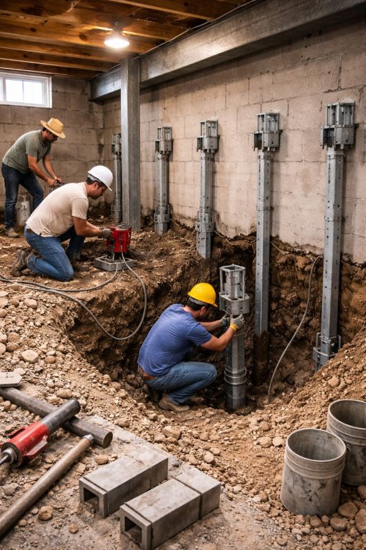 Underpinning Repair in Sumter, SC